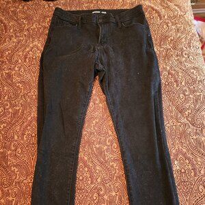 OLD NAVY ROCKSTAR VINTAGE BLACK JEANS